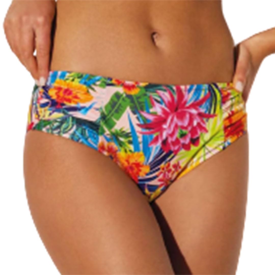YSABEL MORA Braga Bikini Reductora Midi Estampado Tropical Mujer