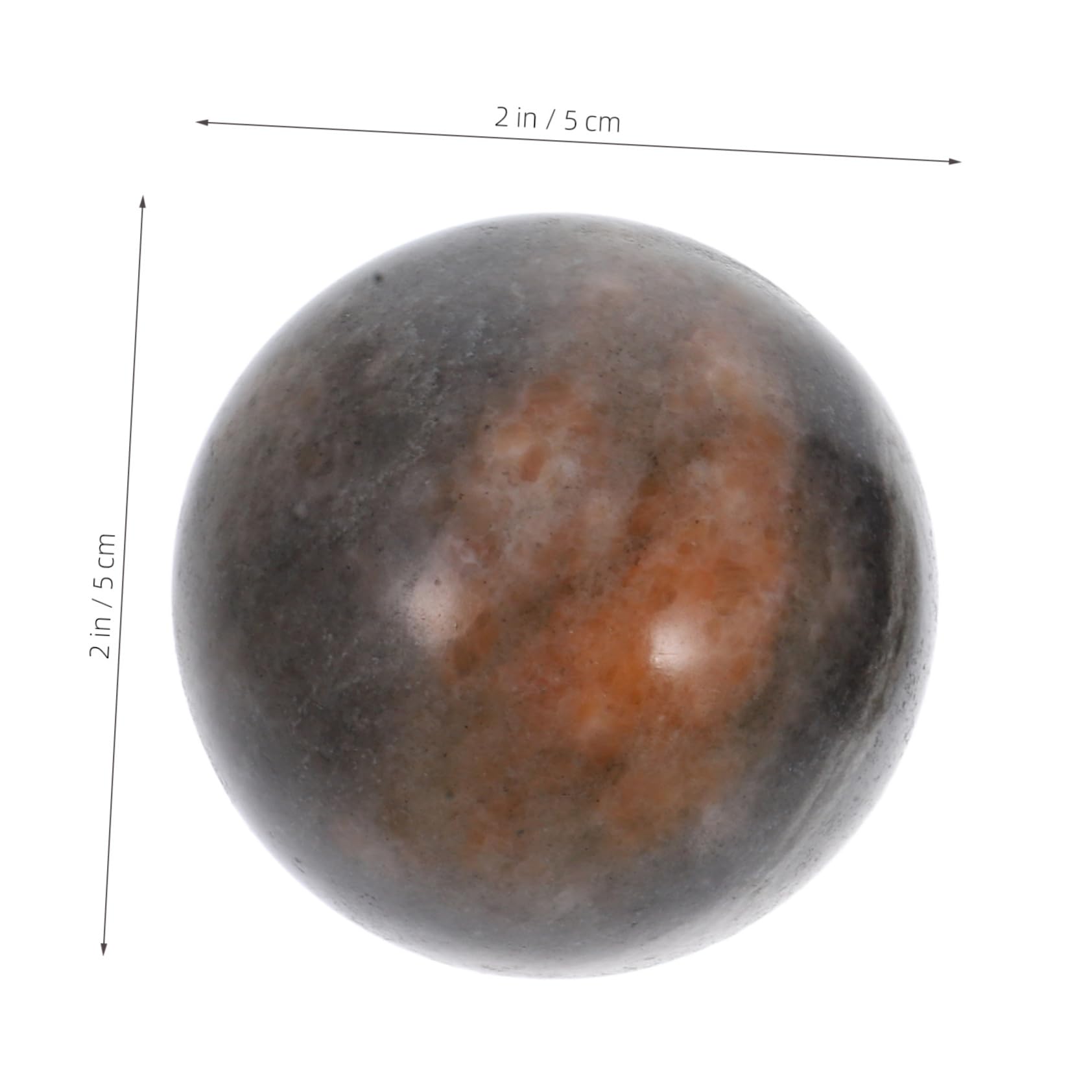 FRCOLOR 5cm Jade Hand Exercise Balls Baoding Balls for Men Women Hand Massage Balls for Dexterity for Meditation