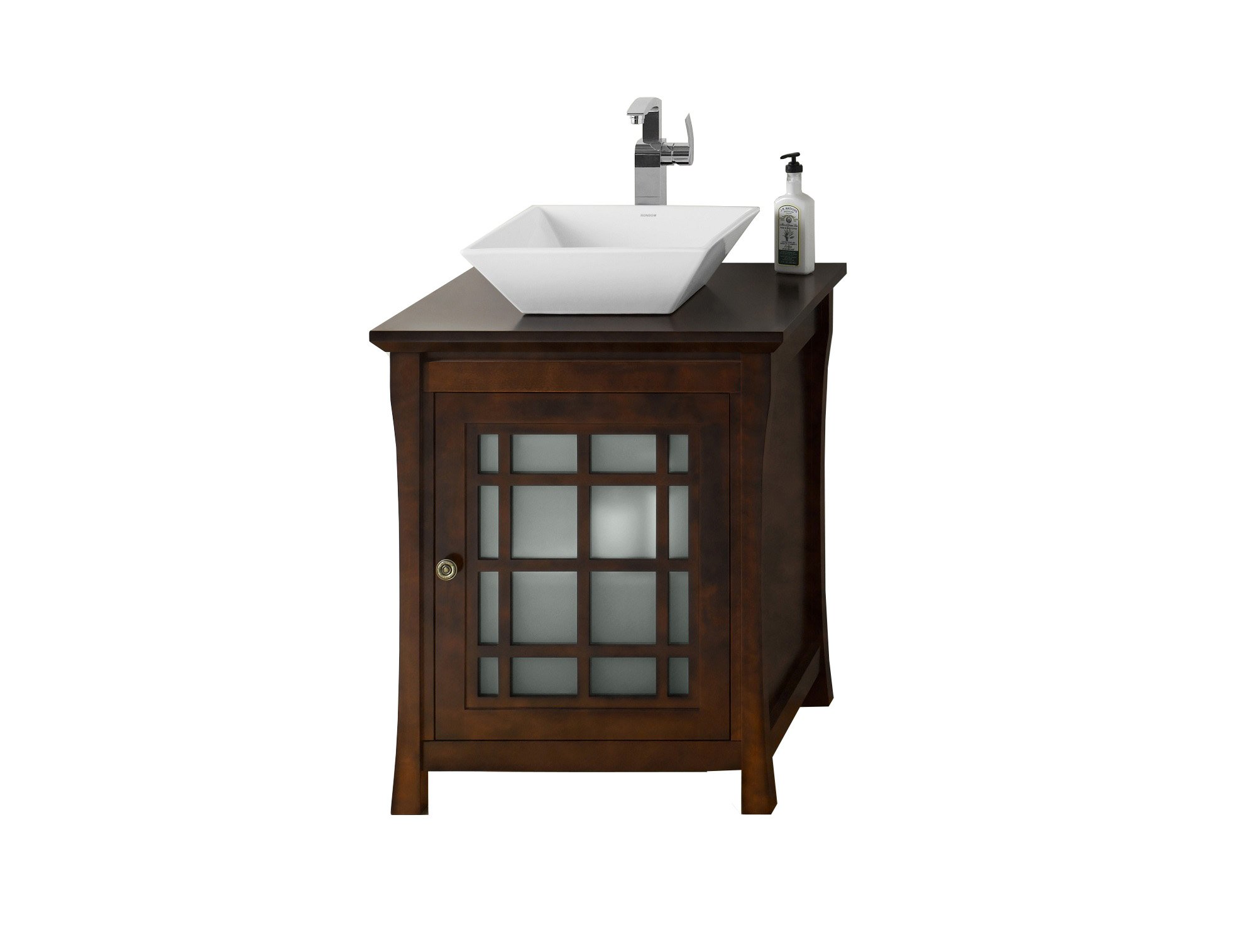 Buy RONBOW Shoji 27 inch Bathroom Vanity Set in Vintage Walnut