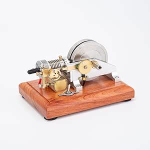 DUZU Verbrennungsmotor Bausatz 1,6cc - Viertakt Benzin Motor Metall