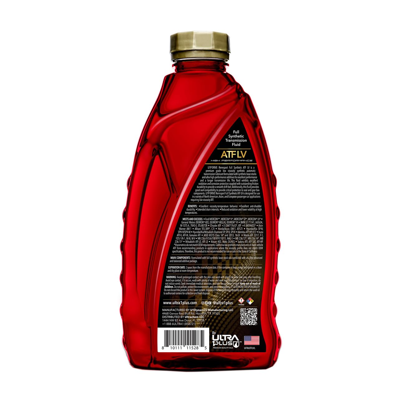 ULTRA 1PLUS ATF Full Synthetic RENNSPORT LV
