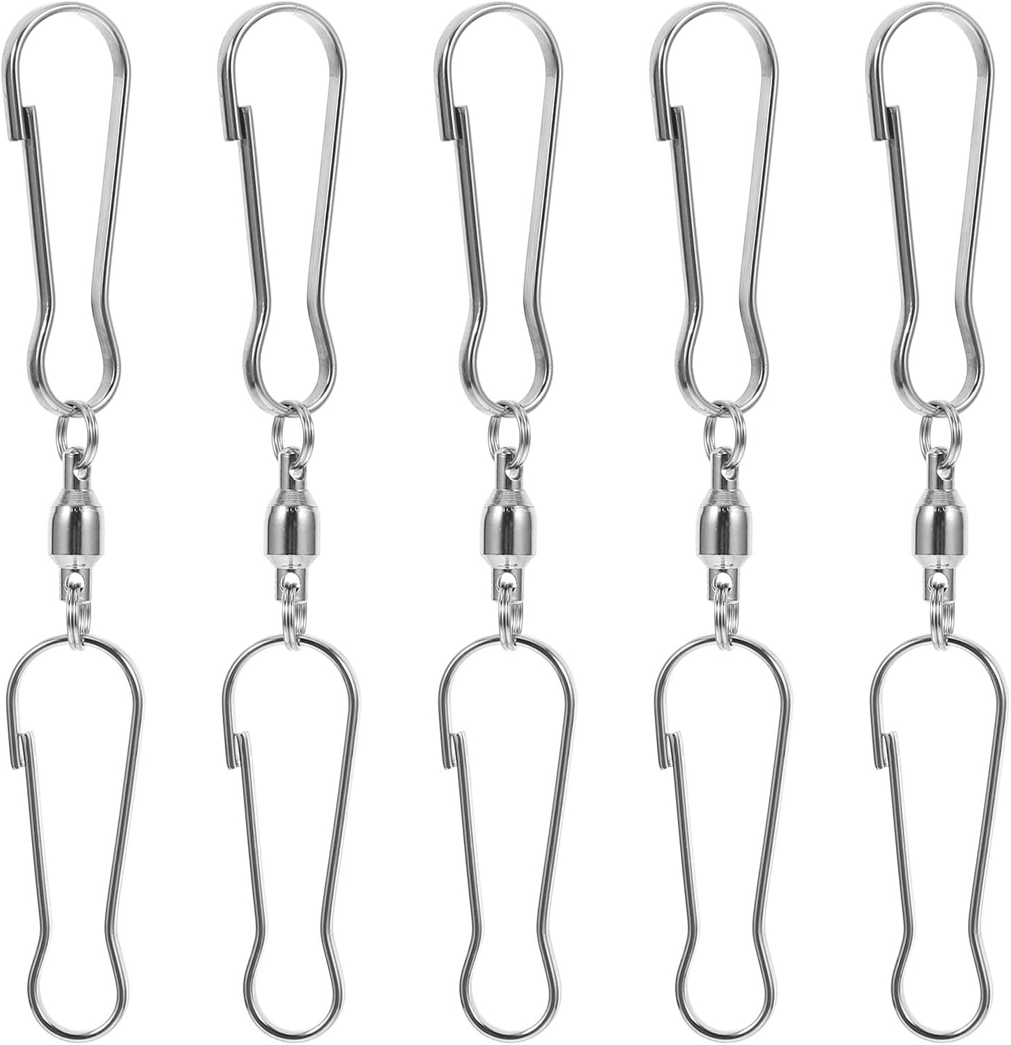 Stainless Steel Swivel Hook 5pcs for Hanging Plants and Baskets