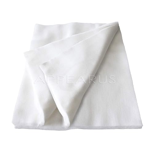 Miniatura 2 de APPEARUS Máscaras faciales de gasa - 100% gasa de algodón para tratamientos de alta frecuencia y máscaras faciales (100 unidades)