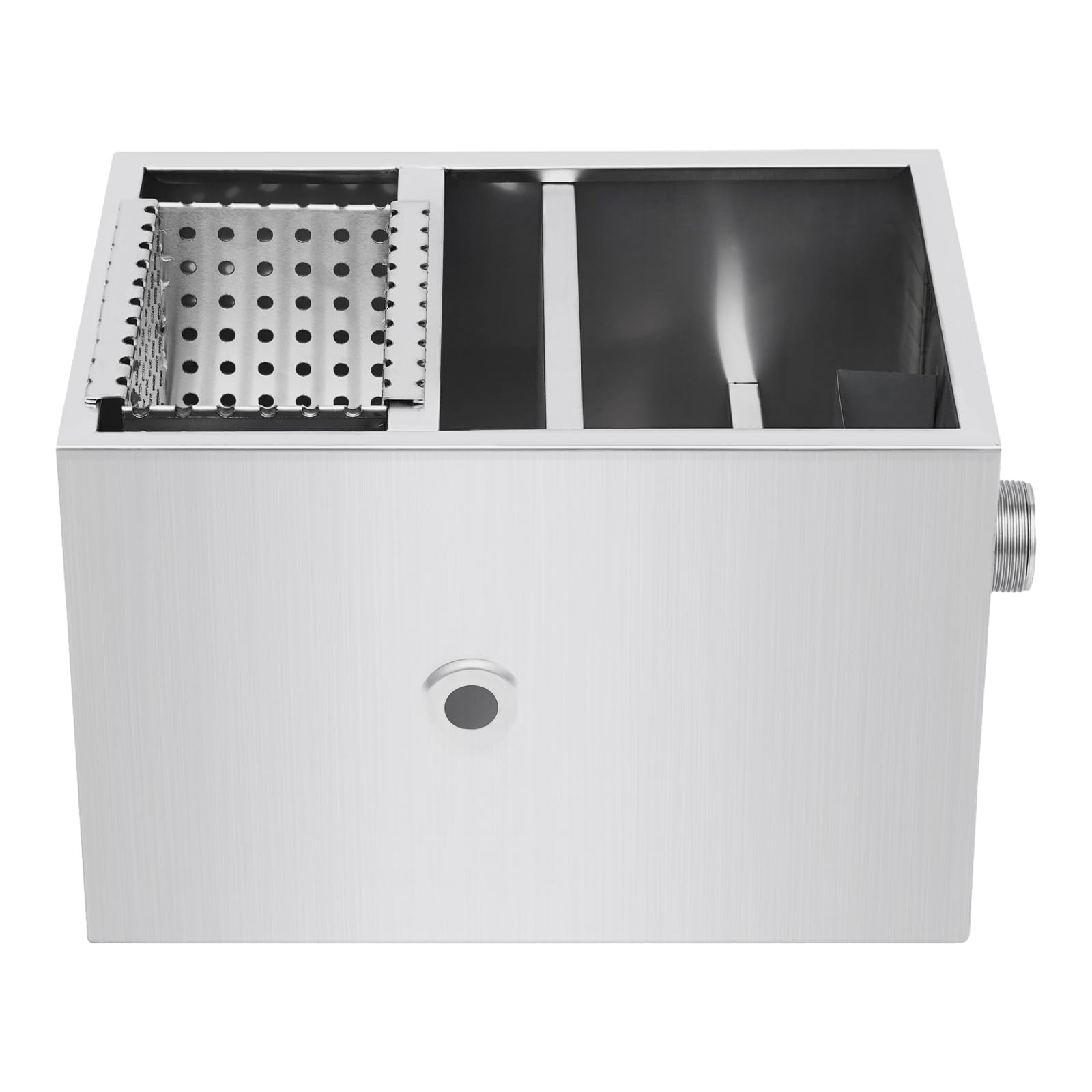 Kommerzieller Fettabscheider, Edelstahl Öl Wasser Separator, Fettabscheider