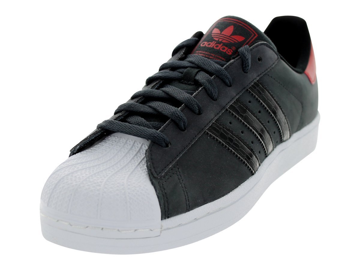 adidas Superstar II Men Sneakers Carbon Black/University Red G99858
