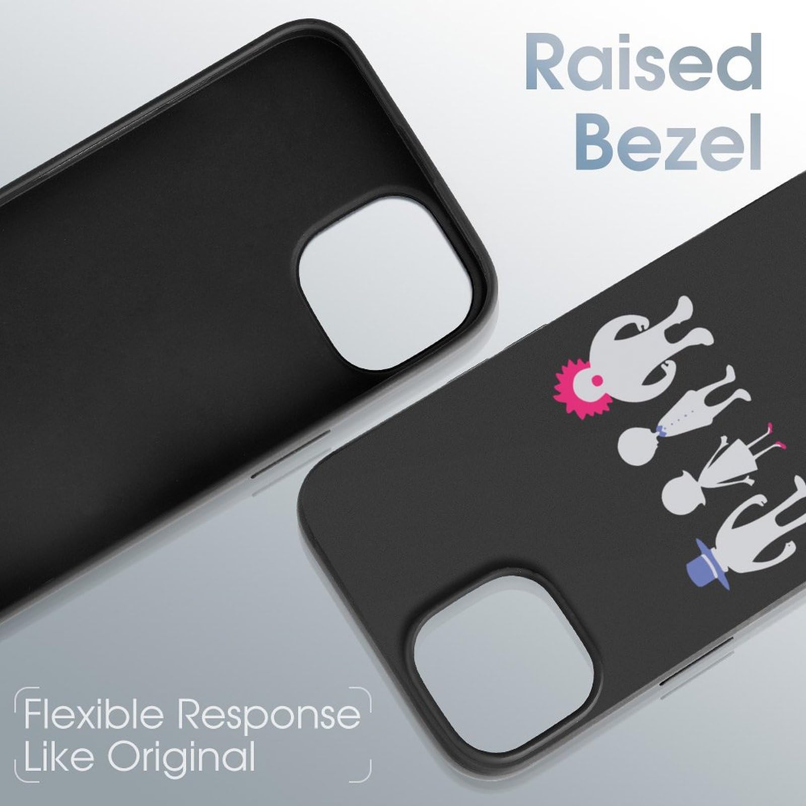 Custodia per iPhone 15, SEKAI NO OWARI, Fine del mondo, iPhone 15/15Plus/15Pro/15ProMax, custodia per iPhone 15, custodia per smartphone, anti-impronte, compatibile, antiurto, leggera, popolare