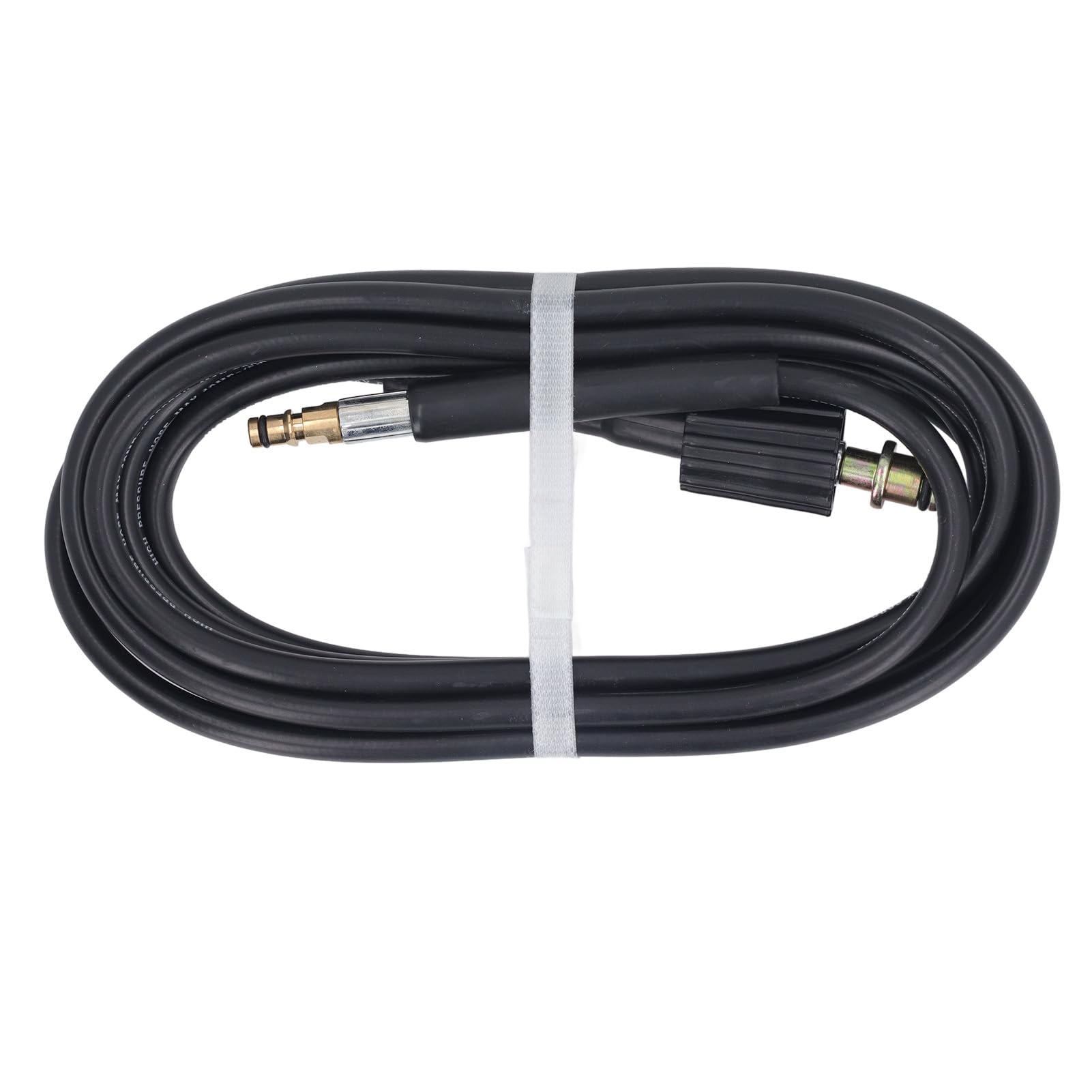 Pressure Washer Hose Water Power Washer Hose 5800PSI M22 and Plug Rubber Power Washer Water Hose for Car Home Cleaning (5m/16.4ft)