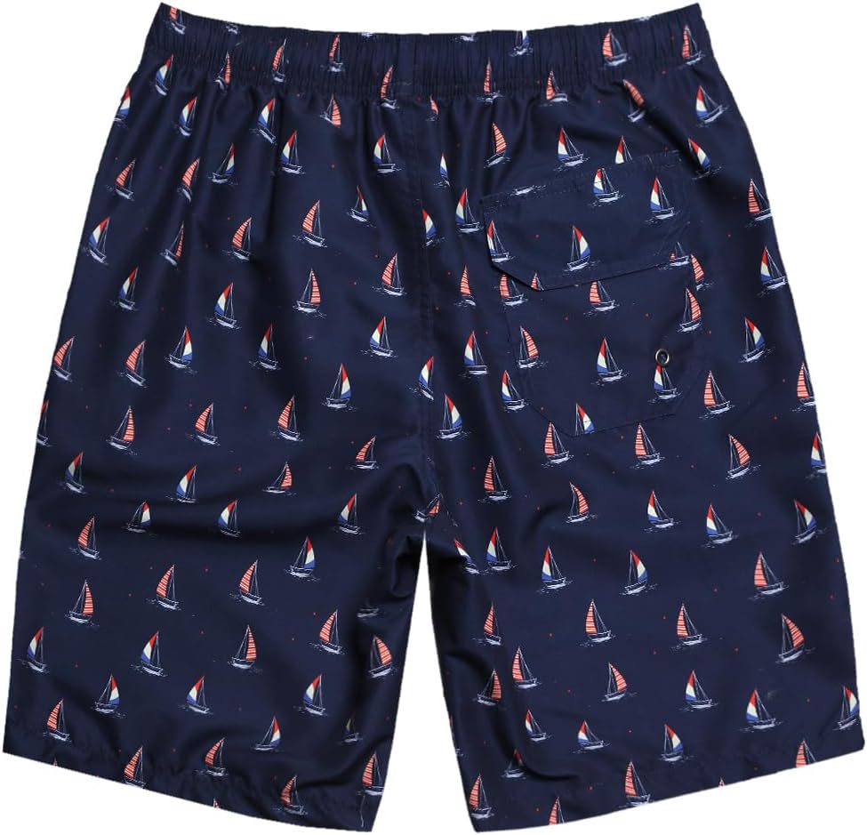 Mens Swim Trunks Quick Dry Bathing Suit Board Shorts for Men | Beach Swimwear Pool Shorts - Image 4