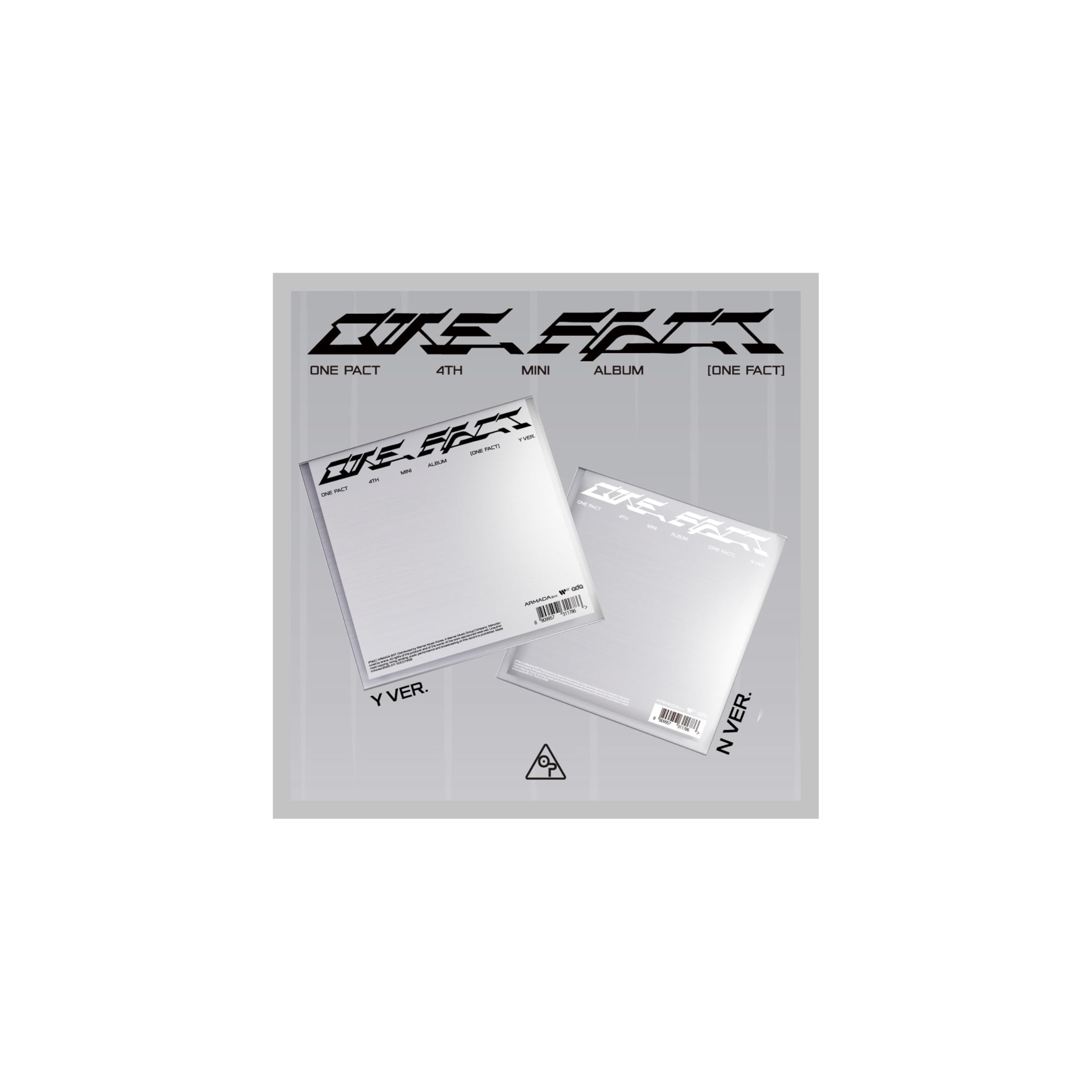 ONEPACT 4ème mini album avec suivi scellé pour éviter les copies et les pertes