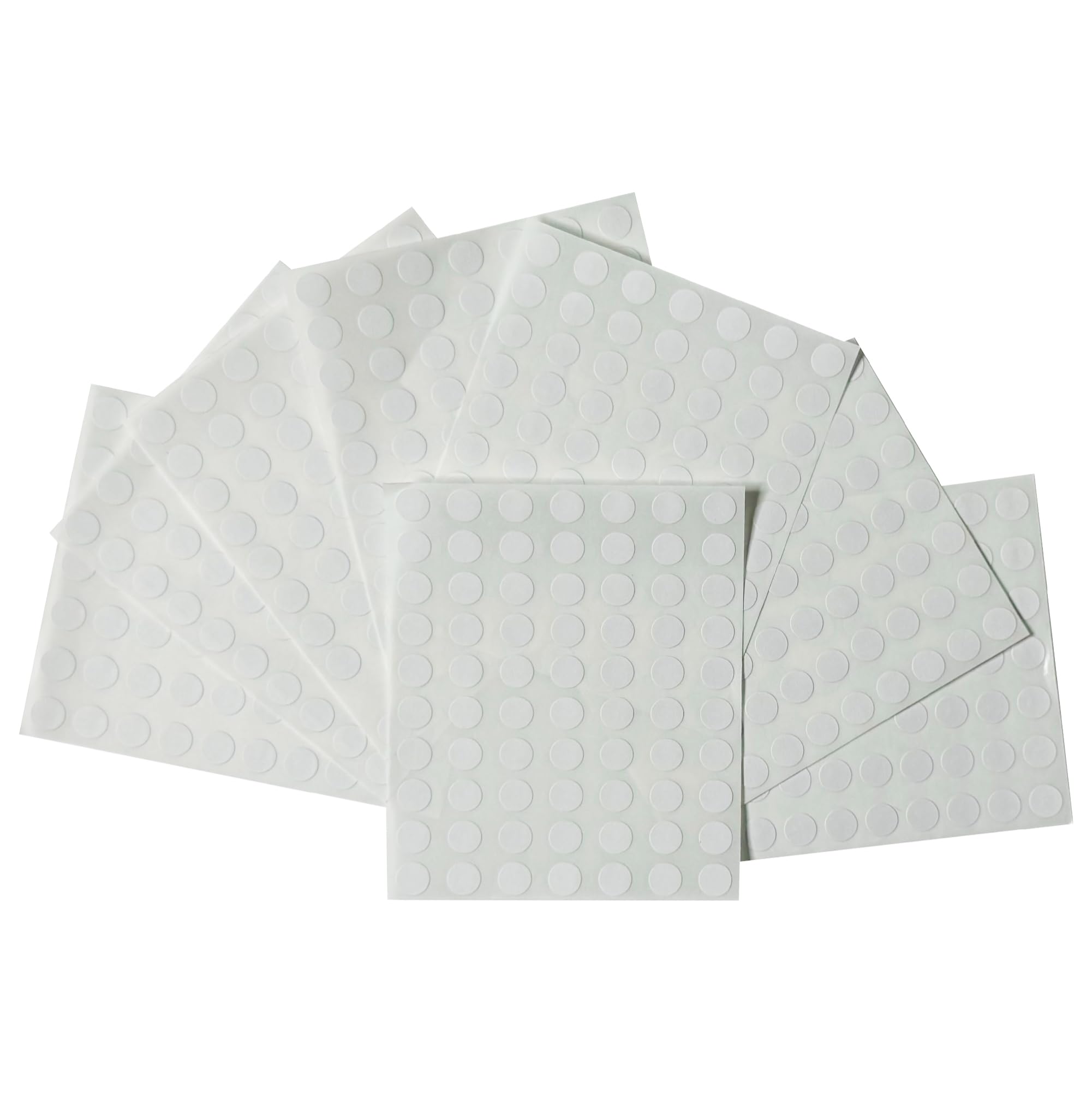 Pack of 5600 White 8mm Round Dots Labels - Stickers
