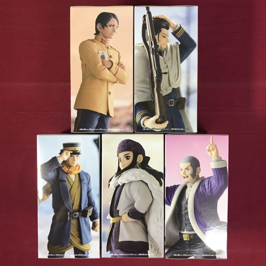 Amazon.co.jp: ゴールデンカムイフィギュア 杉元佐一,アシリパ,白石由
