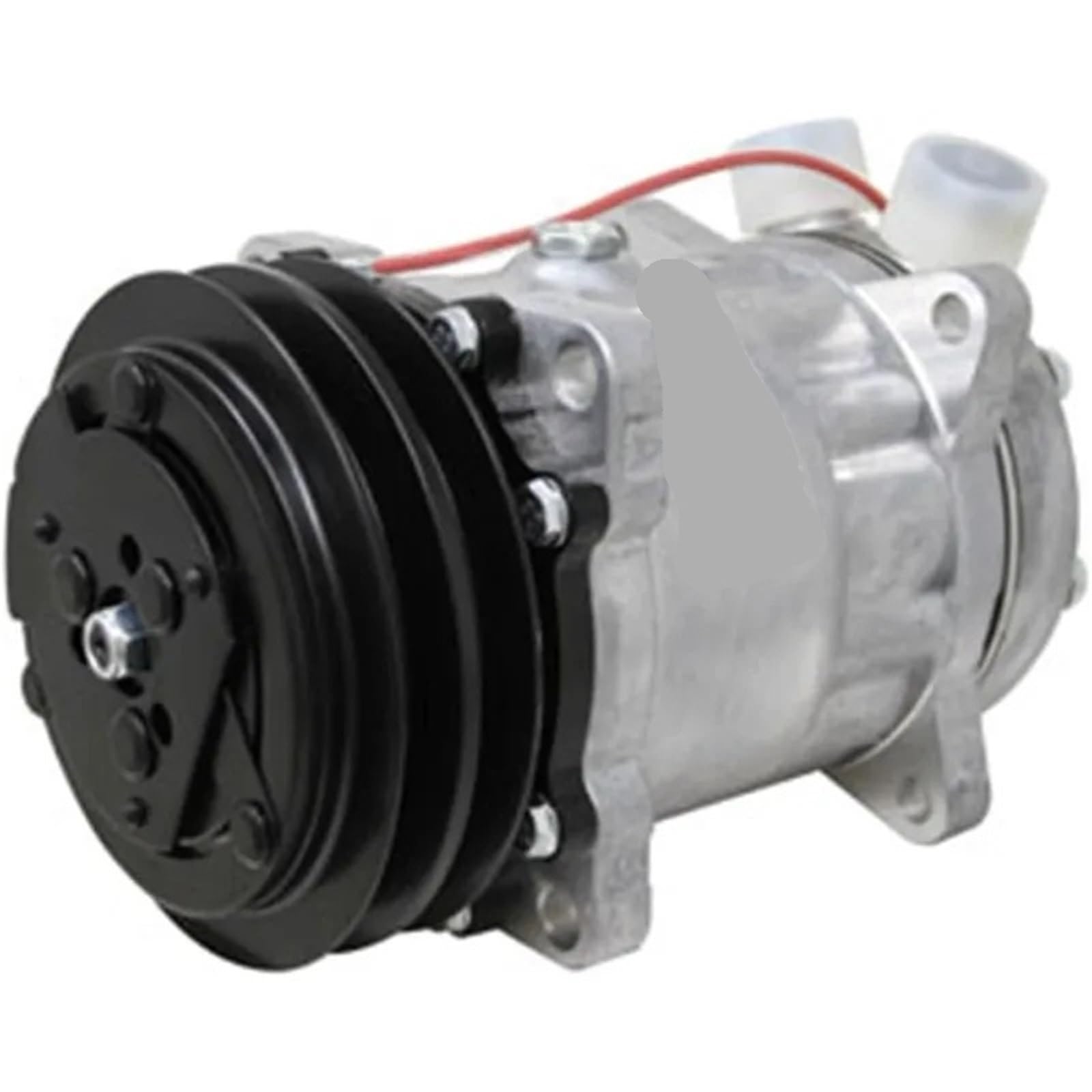 Rgimatvex One Color 12V Ac Compressor 4643-9910 Compatible With Allis Chalmers Tractor 440 9435 Case Ih Jx55 Jx70 Jx70u Holland Td60d White