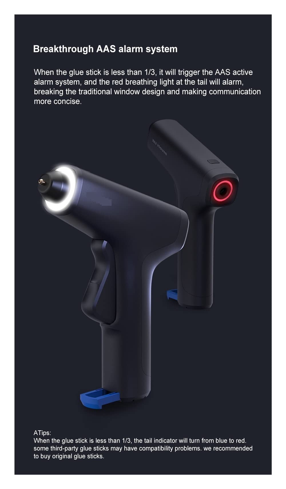 Pistolet Na Klej, Bezprzewodowy Pistolet Do Klejenia Na Gorąco Zestaw Szybkiego Nagrzewania Pistoletu Do Klejenia Z Premium Klej W Sztyfcie Do Domu Gorący Pistolet Silikonowy Do Szkoły Rzemiosła DIY A
