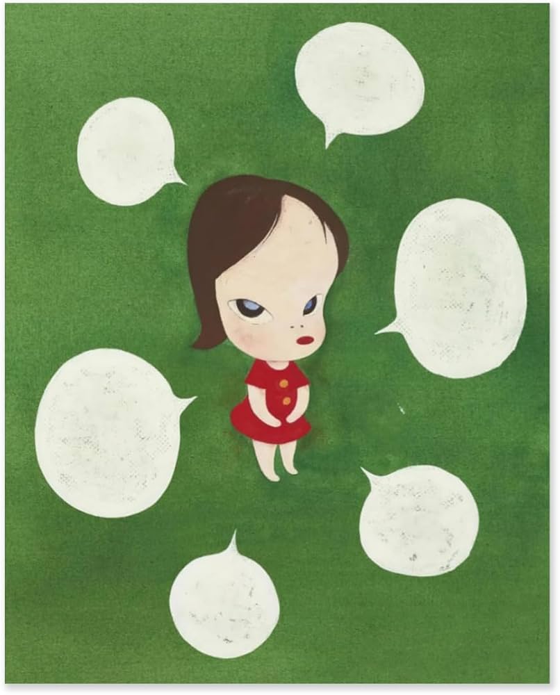 Amazon.co.jp: 奈良美智 数字キットによる絵画 デジタル油絵