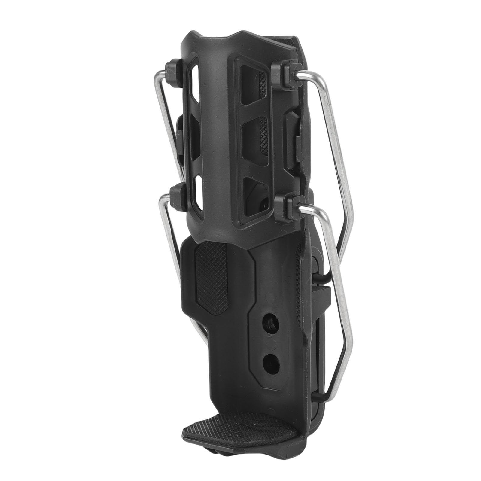 Portabicchieri per Moto, Portaborraccia Regolabile per Tazze 32-80 Mm, Universale, con Attacco per Manubrio 22-25 Mm.