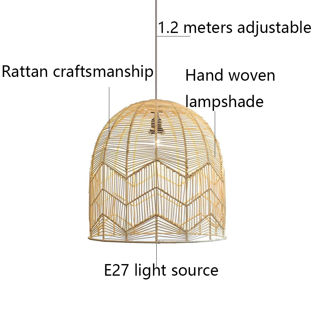 Czarna Lampa Wisząca W Kształcie Cylindra Romantyczna Lampa Wisząca Z Czeskiego Rattanu Rustykalna Tkana Lampa Wisząca Oprawa Sufitowa Do Salonu Sypialnia Restauracja Kawiarnia Bar Jadalnia
