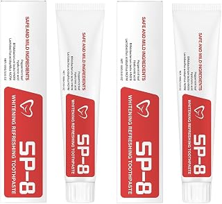 Fresh Breath Toothpaste - Oral Odor & Stain Remover, Gentle for Daily Use, Soothes Gum Discomfort, Reduces Plaque, Brightens Teeth(2PCS)