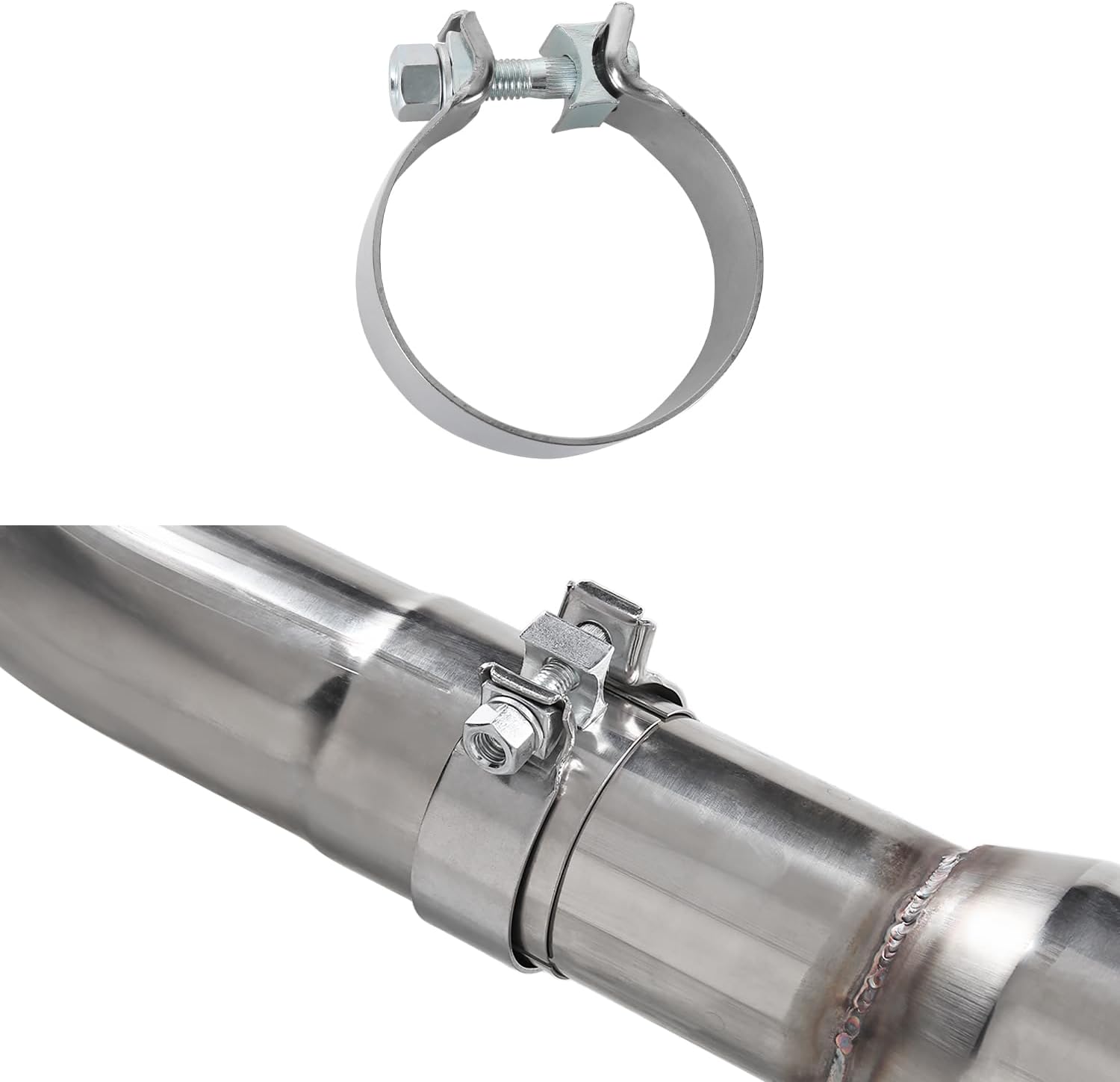 Spec-D Tuning 4" Stainless Steel Quad Burnt Tip Catback Exhaust System Compatible with 2015-2021 Subaru WRX STI
