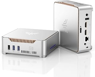 NiPoGi ミニpc Intel N5030 12GB+256GB SSD (2TB拡大可能) | mini pc Windows11 Pro 最大3.1Hz 4K 静音 高速熱放散 ミニパソコン USB3.2/HDMI 2.0×2 高速2.4G/5GWi-Fi 小型パソコン 超軽量 小型 省電力 GK3Plus フィス/学習向け 企業用/業務用