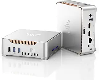 NiPoGi ミニpc Intel N5030 12GB+256GB SSD (2TB拡大可能) | mini pc Windows11 Pro 最大3.1Hz 4K 静音 高速熱放散 ミニパソコン USB3.2/HDMI 2.0×2 高速2.4G/5GWi-Fi 小型パソコン 超軽量 小型 省電力 GK3Plus フィス/学習向け 企業用/業務用
