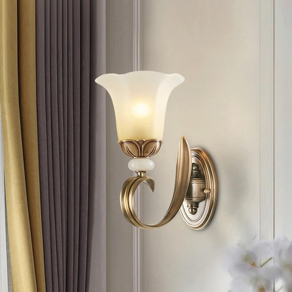 Amerykański rustykalny kinkiet retro