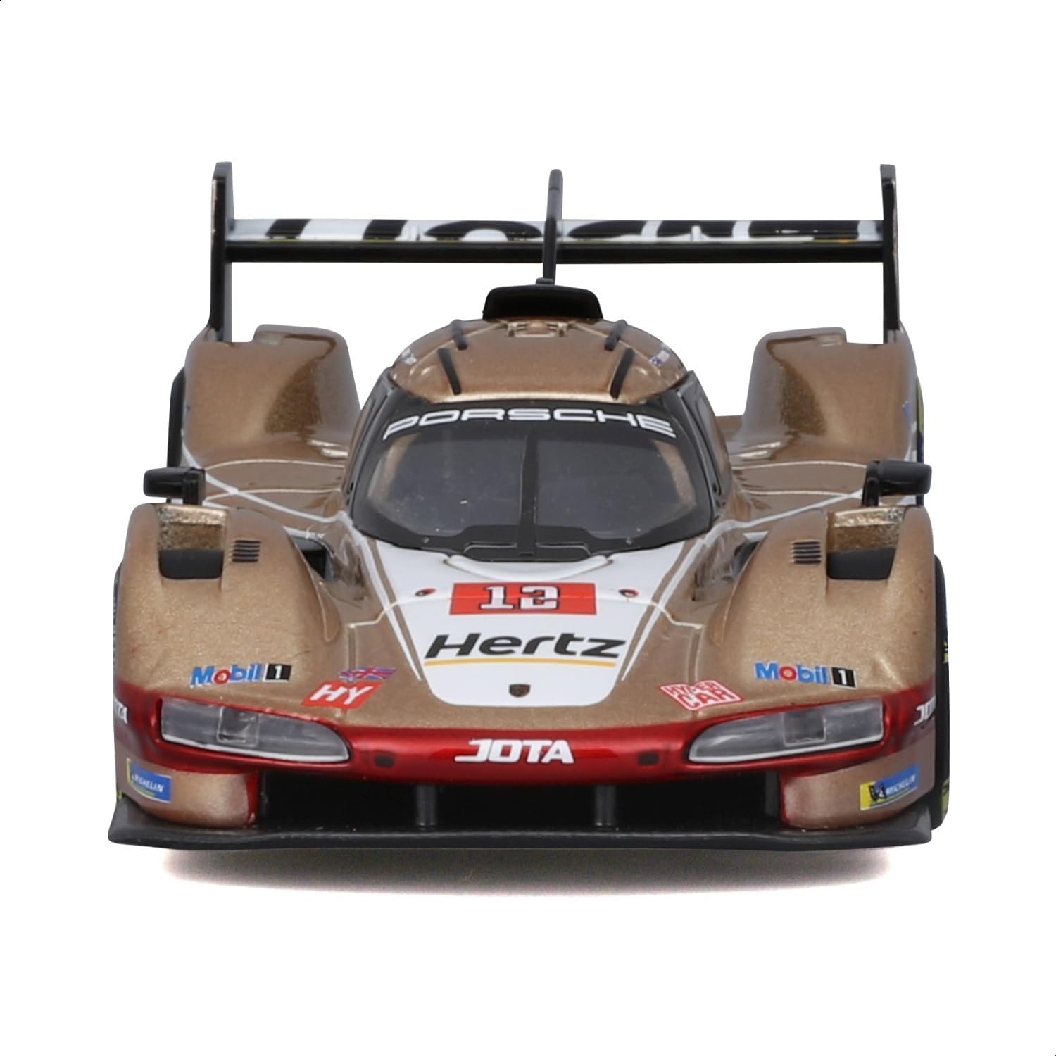 Bburago Hertz Team Jota Porsche 962-1:43 Scale - Incredibly Detailed Die Cast Replica Collectible Super Car - Image 4