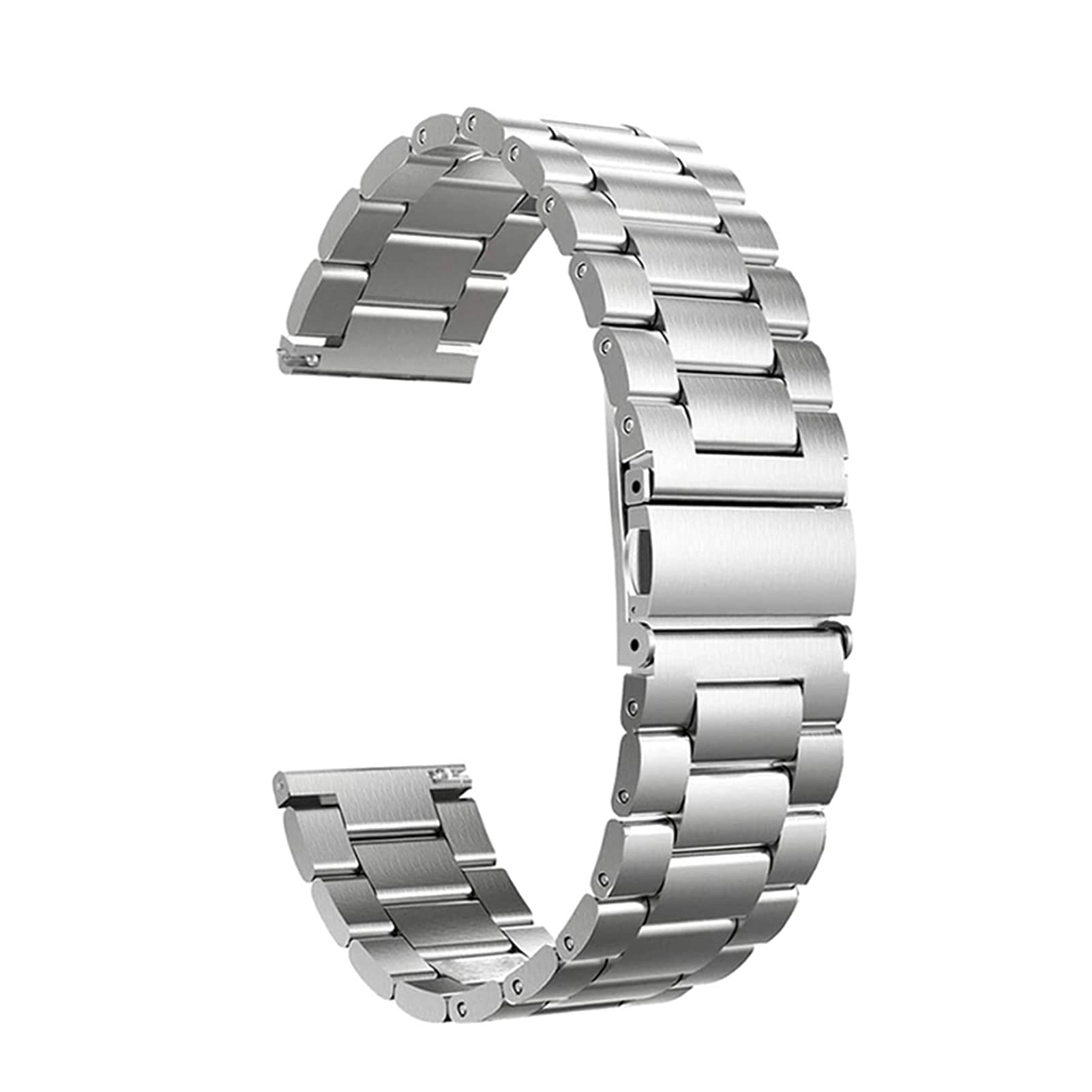Solides Metallarmband für Uhrenarmband, für Schnellverschluss-Uhren-Edelstahlarmband als Ersatz für 20-mm-22-mm-Armband