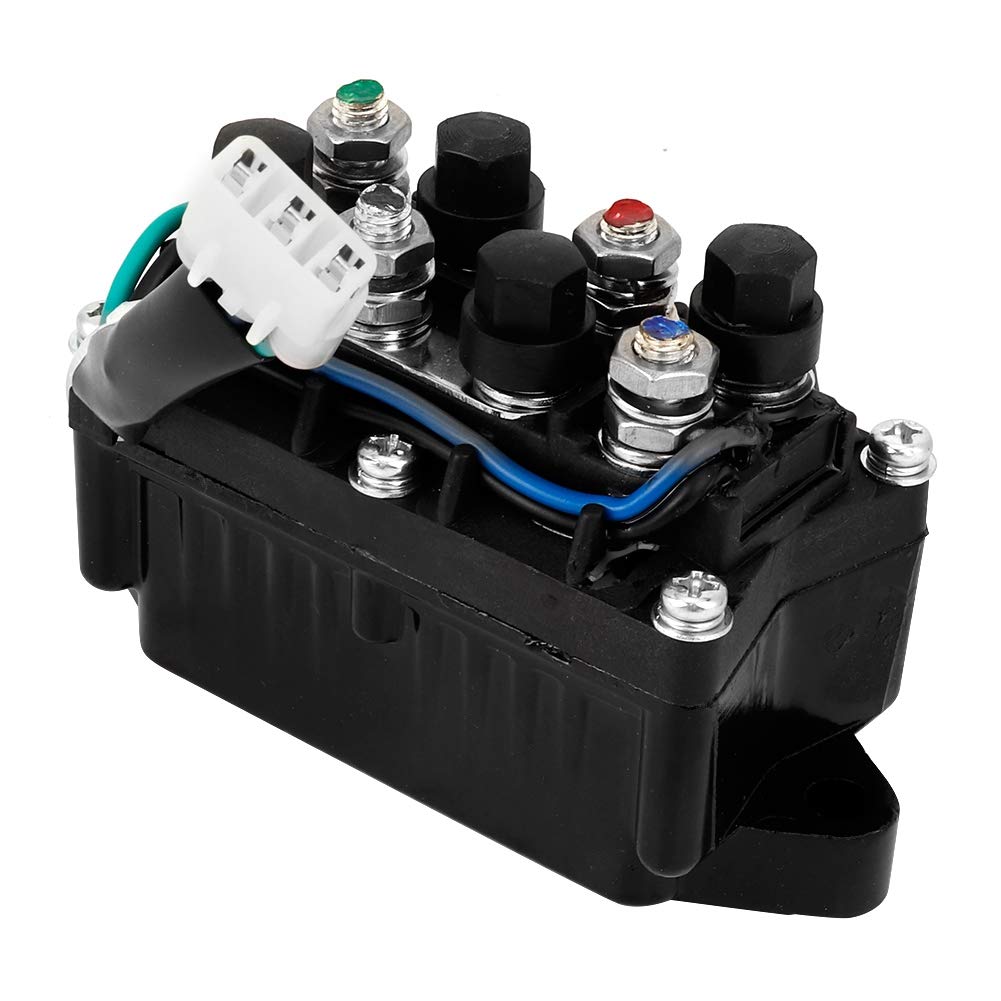 Solenoid, ATV Winch Solenoid Valve Assembly Fit for Arctic Cat 0409-066