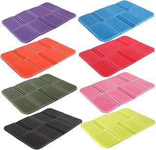 Amosfun 8 Pçs Almofada De Espuma Dobrável Pufes Ao Ar Livre Tapetes De Espuma Para Crianças Tapete De Espuma Ao Ar Livre Tapetes De Chão Para Crianças Almofada De Acampamento Almofada De