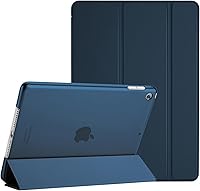Vista 8 de ProCase Funda para iPad de 9ª/8ª/7ª generación de 10.2 pulgadas (versión 2021/2020/2019), funda 10.2 iPad de 9ª/8ª/7ª generación, funda inteligente