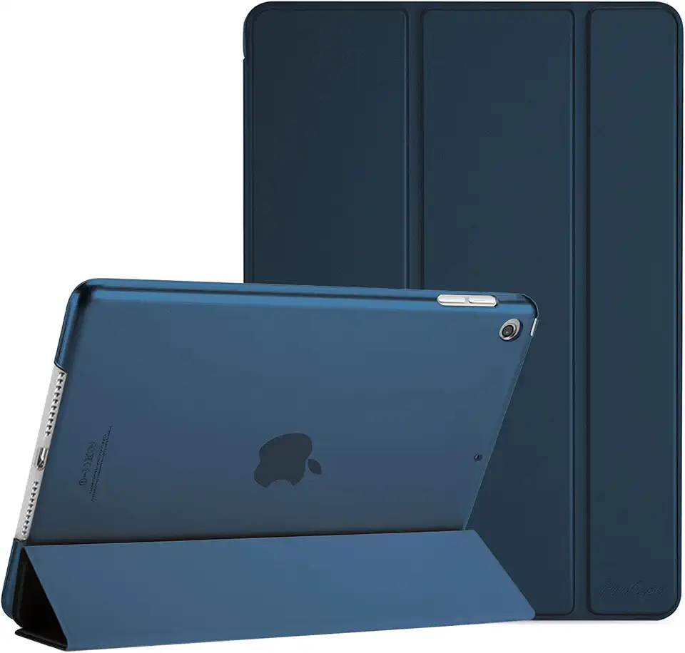 ProCase for iPad 10.2" 9th/8th/7th Gen Case, Slim Stand Cover, Navy