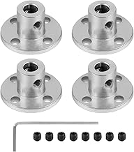 LALAGO 4 Stück Flansch Kupplung für Wellenkuppler für Modellbaumotoren, 6mm Flanschkupplung Wellenverbinder, Kupplung Flansche, Wellenkupplung Flexible, Führungsmodell-Kupplungszubehör (6mm)