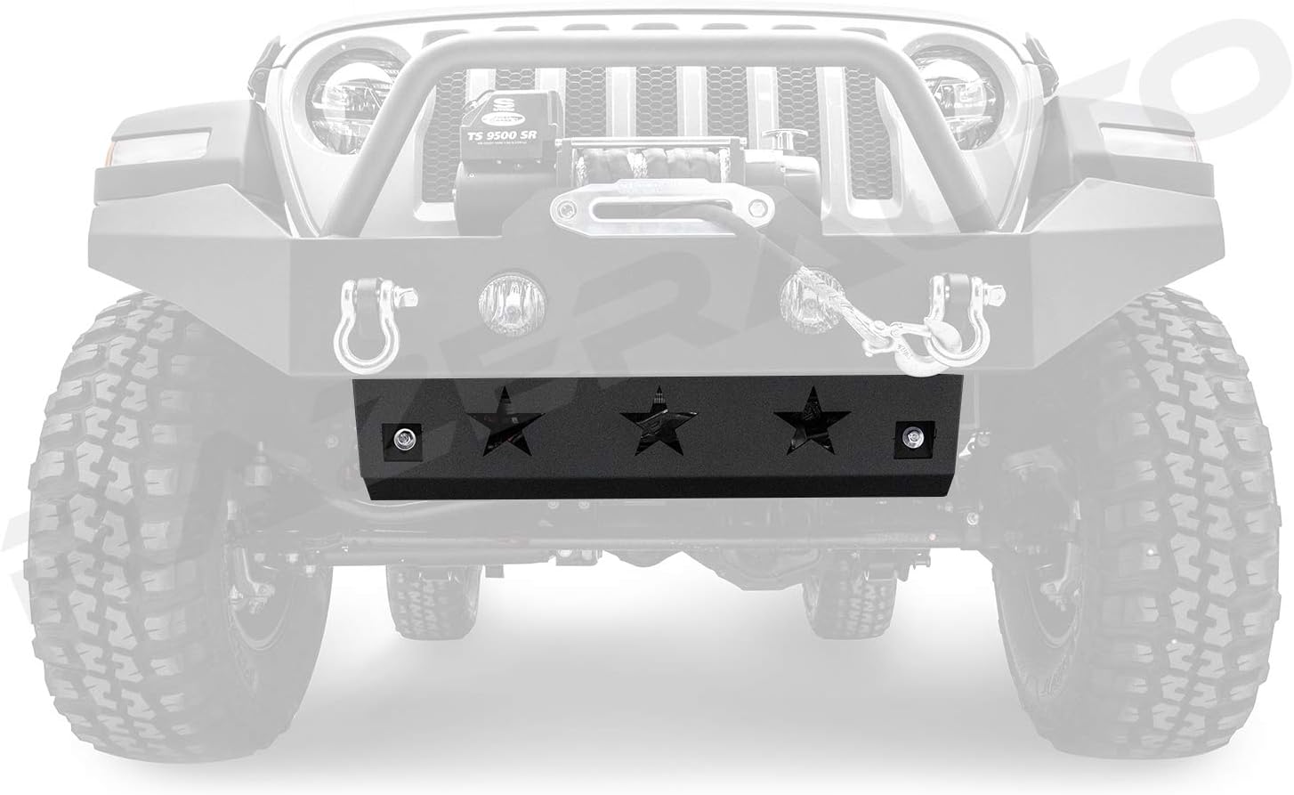 Patriot Star Skid Plate For 2018-2025 Jeep Wrangler JL (will not fit bumpers with drop down winch)