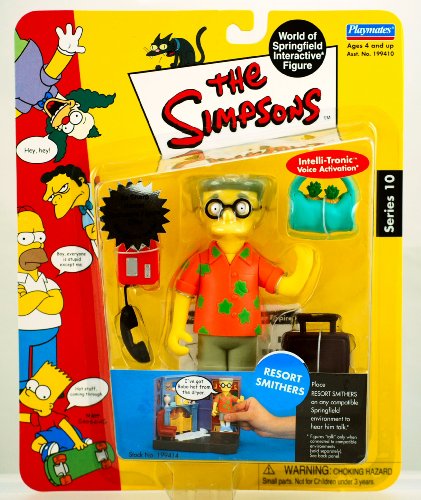 Action Figure Resort Smithers The Simpsons - Resort Smithers - World of Springfield Figure