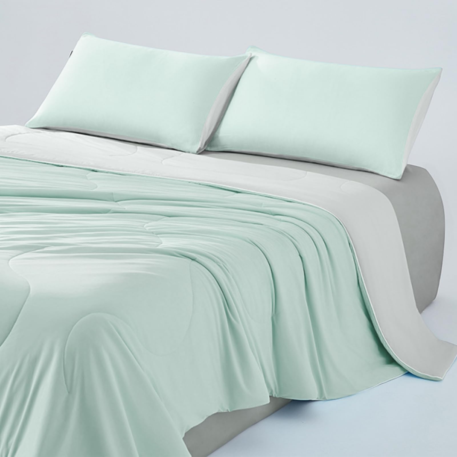 Coperta Rinfrescante Coperta Termica | Doppia Faccia Leggera per Sudorazione Notturna Casa Viaggio Campeggio Soggiorno
