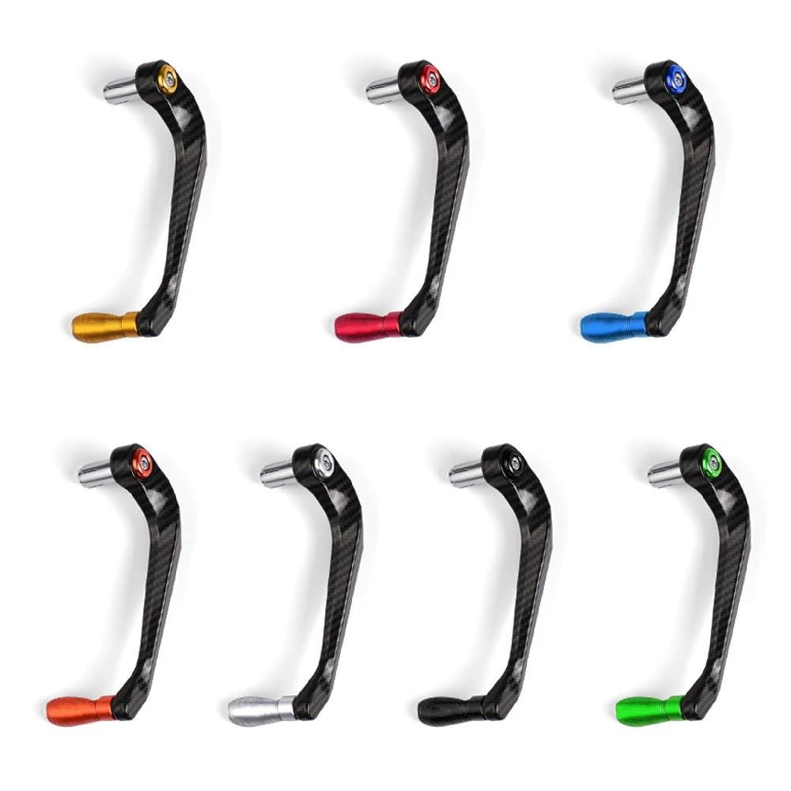 Parte del paramano Per VOGE Valico 125R R125 R 125 Brivido 2023 2024 2025 Accessori Moto Manubrio Leva Frizione Freno Protezione Della Mano (Black)