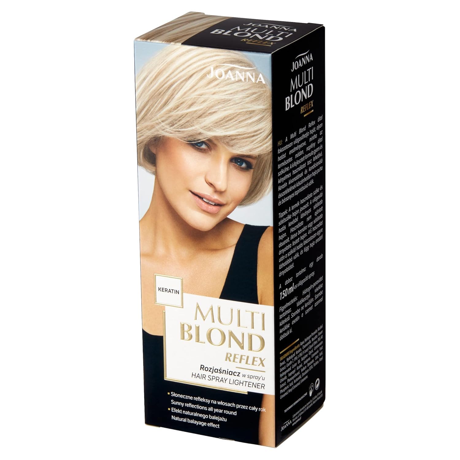 Joanna Multi Blond Hair Reflex Keratin Complex Spray Lightener 150 ml