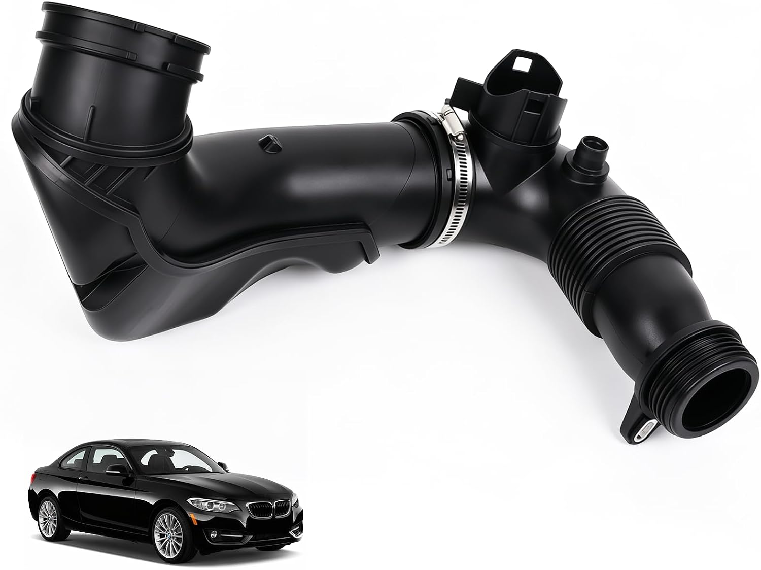 Turbo Air Intake Hose Tube Fit For BMW 320i 328i 228i 428i 528i X1 X3 X4 Z4 N20 N26 Engine 2012-2018 Replaces 13717605045 13717605638