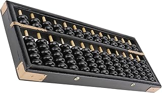 Balacoo 1pc Students Wooden Abacus Chinese Bead Arithmetic Abacus Wooden Math Abacus