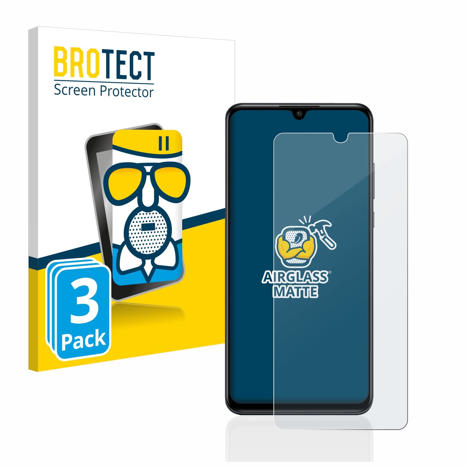 BROTECT Displayschutzglas für Huawei P30 lite/New Edition
