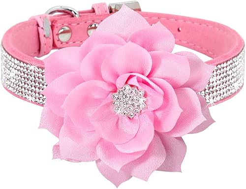 Miniatura 8 de Pet Artist Collares de perro con diamantes de imitación para perros pequeños, collar de perro de diamante suave, collares de perro brillantes para