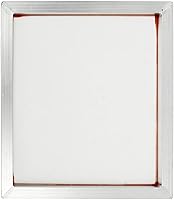 Vista 8 de INTSUPERMAI Marco de pantalla de seda de aluminio de 18 pulgadas x 20 pulgadas con marco de impresión de pantalla de seda preestirado blanco