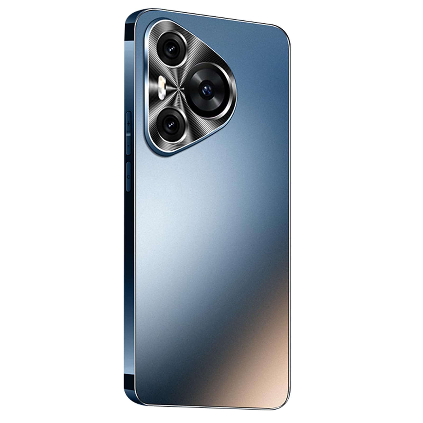 Funda para Huawei Pura 70 Pro mate con protección de lentes en acabado Blue1 6