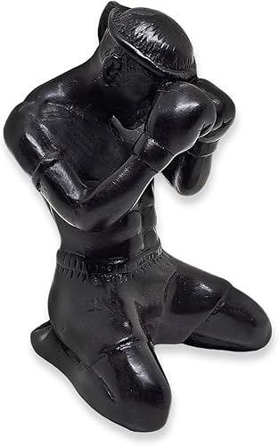Miniatura 5 de BestySuperStore Muay Thai de 5 pulgadas de alto Wai Khru o mostrando respeto al boxeador maestro movimiento básico Muaythai Boxeo artes marciales 3D
