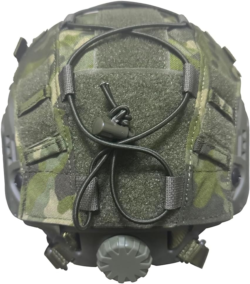 Airsoft Fast Helmet with Mask, Goggles and Helmet Cover, Multifunctional Tactical Gear Set, for Airsoft Hunting Outdoor Sports Paintball BB CS Game D