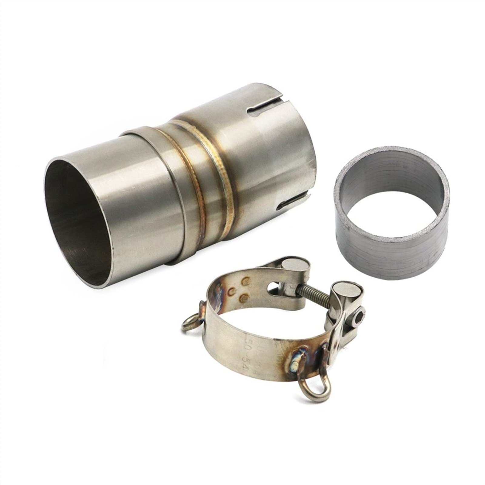 Tubo Di Scarico Centrale In Acciaio Inox Per Yamaha YZF-R6 2006-2014 - Adattatore Marmitta 51mm - Foto 7