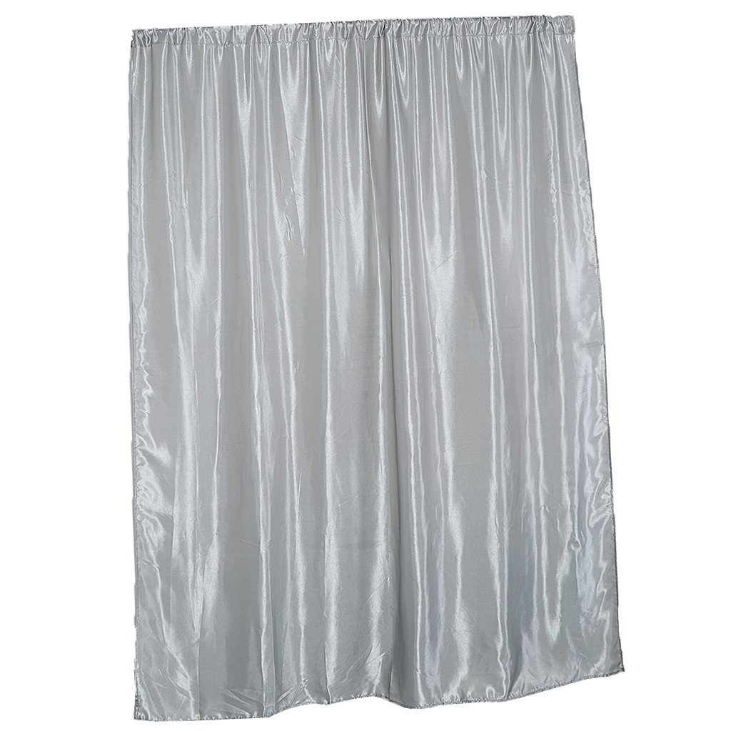 Enakshi® Rod Pocket Satin Window Curtains Blackout Shade Curtains 200x250cm Grey|Home & Garden | Window Treatments & Hardware | Curtains Drapes & Valances-image-41