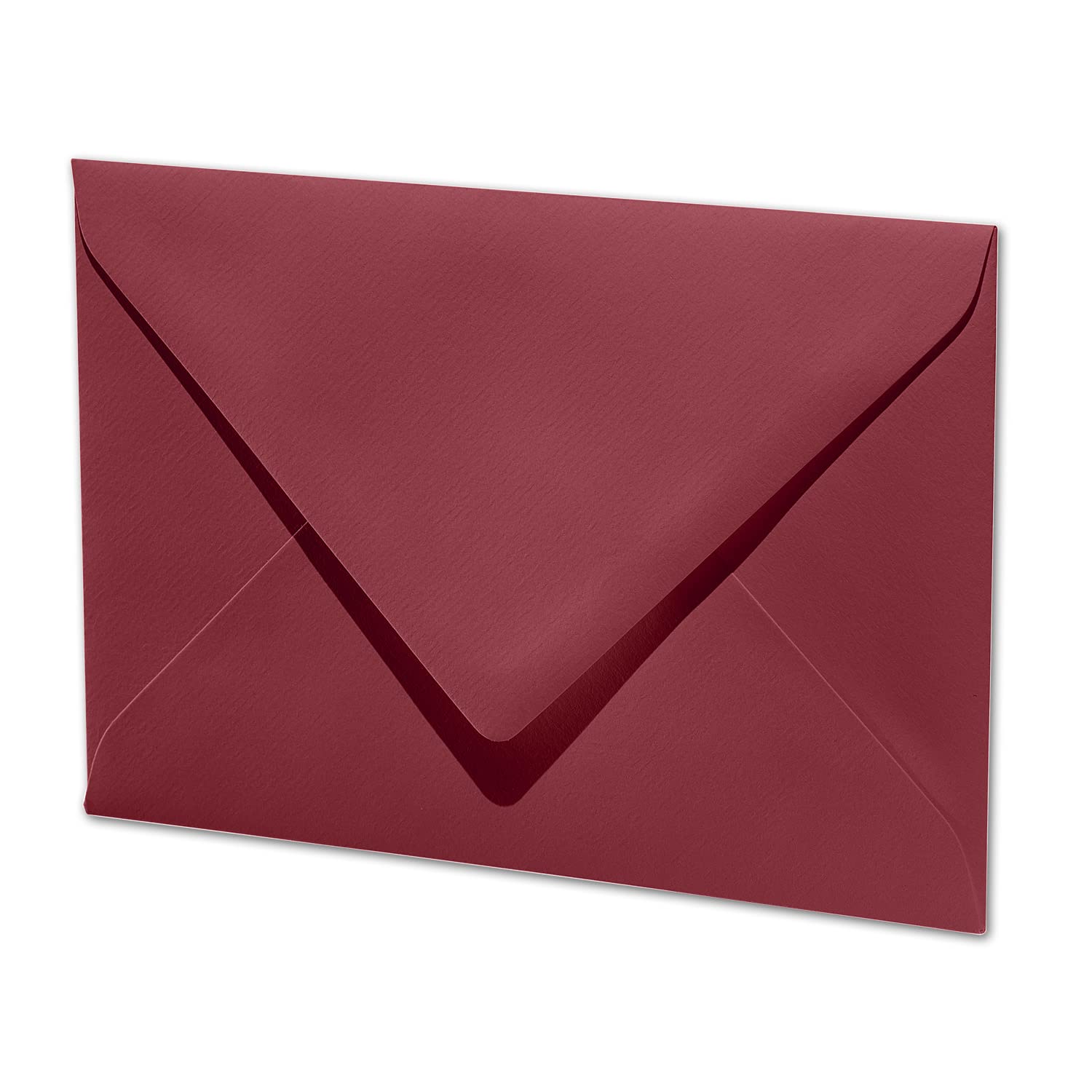 ARTOZ - 200 buste per lettere, a costine, formato DIN B6, 178 x 125 mm, senza finestra, con chiusura a linguetta