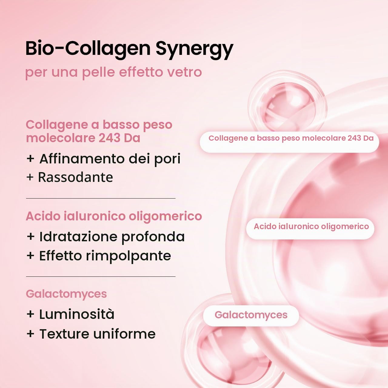 BIODANCE Bio-Collagen Real Deep Mask, Maschera Notturna in Idrogel Idratante, Riduzione dei Pori, Miglioramento dell’Elasticità, 34 g x 16 pezzi