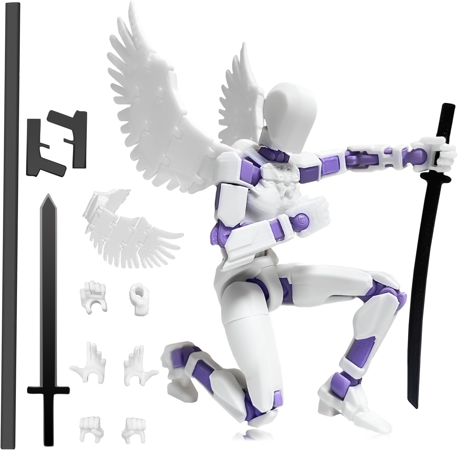 Titan 13 Multi-Jointed Action Figures,Titan 13 Action Figure,3D Printed Action Figures (1pcs-A)